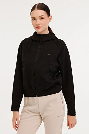 101813597 WL JOLIE 18SS319 4PR Siyah Kadın Eşofman Üstü