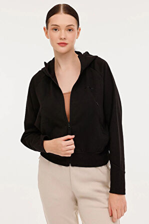 101813597 WL JOLIE 18SS319 4PR Siyah Kadın Eşofman Üstü