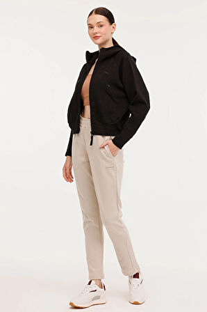 101813597 WL JOLIE 18SS319 4PR Siyah Kadın Eşofman Üstü