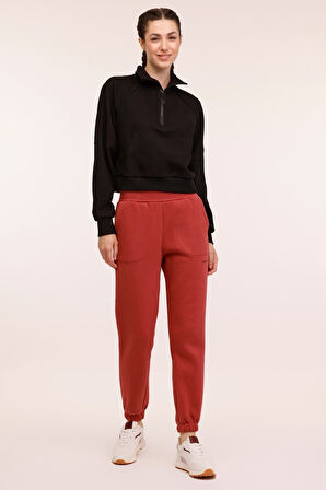 Lumberjack 4W Wl Jessıe 16Ss318 4Pr Kadın Sıyah Sweatshırt