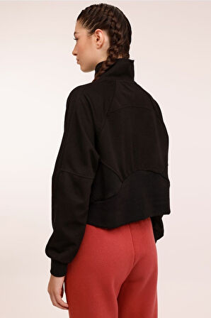 Lumberjack 4W Wl Jessıe 16Ss318 4Pr Kadın Sıyah Sweatshırt