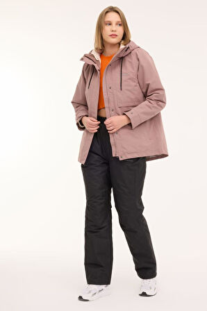 Lumberjack WL ZOE 2URB4 4PR 101782466 Kadın Mont A Kahve XS-XL 