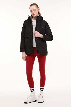 Lumberjack WL ZOE 2URB4 4PR 101898491 Kadın Mont Siyah XS-XL 