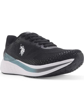 U.S.POLO ASSN BLAKE 4PR SİYAH MAVİ COMFORT CASUAL SPOR AYAKKABISI