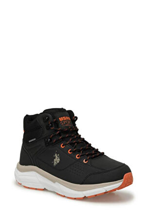 U.S. Polo Assn. HENRY 4PR 101812293 Erkek Su Geçirmez Outdoor Bot Siyah Kum 40-45 