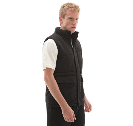 101742846-R Lumberjack 4W Ml Arnold Vest 4Ct646 4Pr Erkek Yelek Siyah