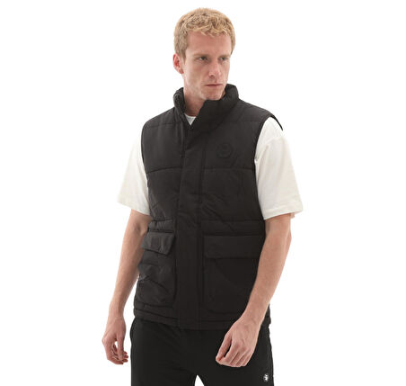 101742846-R Lumberjack 4W Ml Arnold Vest 4Ct646 4Pr Erkek Yelek Siyah