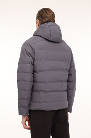 ML ADALBERT COAT 4PR Antrasit Erkek Kısa Kaban