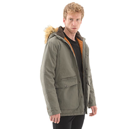 101813382-R Lumberjack 4W Ml Coldın 2-W22Cypm-01Gq Erkek Mont Haki