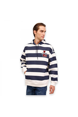 Lumberjack 4W Ml Fran 17Id117 4Pr Sweat Lacivert Erkek Sweatshirt