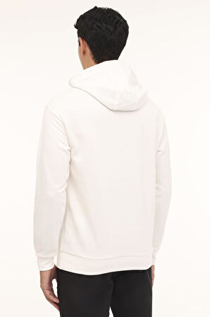 Lumberjack 4W ML RENATO 17SD1047 4PR Erkek  Kırık Beyaz Sweatshirt