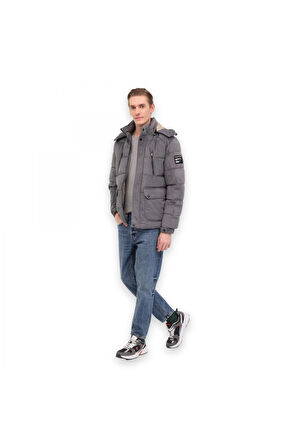 Lumberjack Ml 2 Jjxcfaw23-H2349 4Pr Mont Antrasit Erkek Mont