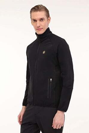 4W ML ZOME 18ITL-GD2 4PR Erkek Siyah Sweatshirt - L101892321