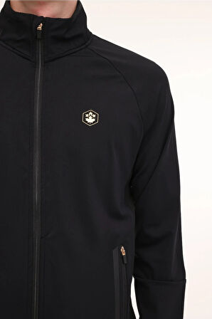 4W ML ZOME 18ITL-GD2 4PR Erkek Siyah Sweatshirt - L101892321