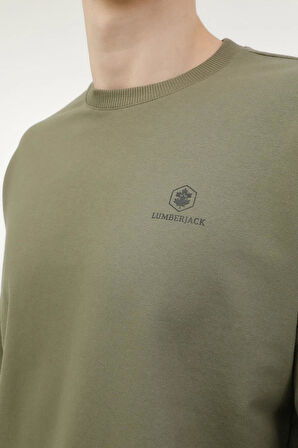 LUMBERJACK MB SN75 C NECK ERKEK SWEATSHİRT 4PR