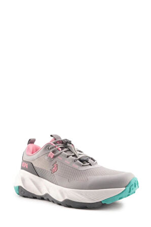 U.S Polo Assn. LOREN WMN 4PR 101816237 Kadın Spor Ayakkabı Gri Pembe 36-40 