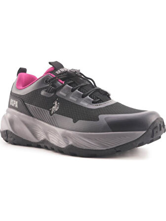 U.S.POLO ASSN LOREN 4PR SİYAH COMFORT CASUAL ANATOMİK SPOR AYAKKABISI