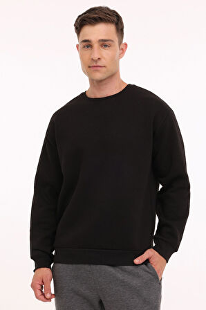 MB SN390 C SW 4PR Siyah Erkek Sweatshirt