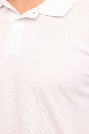 MB SN329 UKOL POLO 4PR Beyaz Erkek Uzun Kol T-Shirt