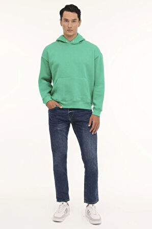 Lumberjack MB ROS 4PR Yeşil Erkek Sweatshirt 17HS109