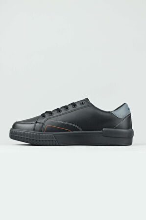MAYK 4PR Siyah Erkek Sneaker Spor Ayakkabı-Siyah