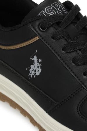 U.S Polo Assn. BELO 4PR 101815993 Erkek Sneaker Ayakkabı Siyah 40-45 