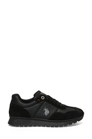 SHEVEN 4PR Siyah Erkek Sneaker Spor Ayakkabı-Siyah
