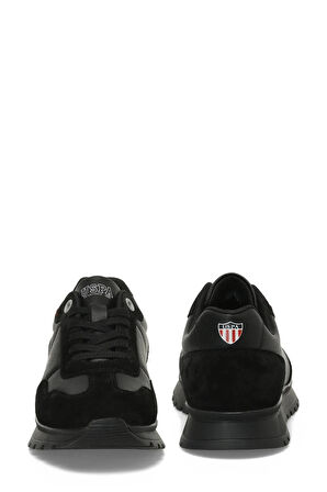 SHEVEN 4PR Siyah Erkek Sneaker Spor Ayakkabı-Siyah