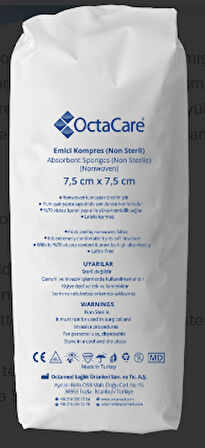 Medikalcim  Emici Kompres 4 Kat Non Steril 7,5cm x 7,5cm 200 Adet