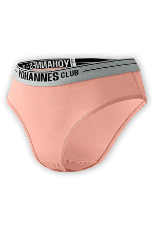 Yohannes Club, Kız Çocuk, Pamuklu Slip Külot, 3'lü Paket, Karışık Renkli