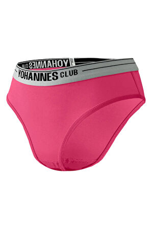 Yohannes Club, Kız Çocuk, Pamuklu Slip Külot, 4'lü Paket, Karışık Renkli