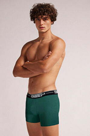 Yohannes Club, Erkek Özel Keseli Pamuklu Boxer, Renk Seçenekli, Tekli Paket