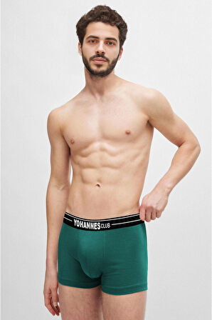 Yohannes Club, Erkek Özel Seperatörlü Pamuklu Boxer, Renk Seçenekli, Tekli Paket