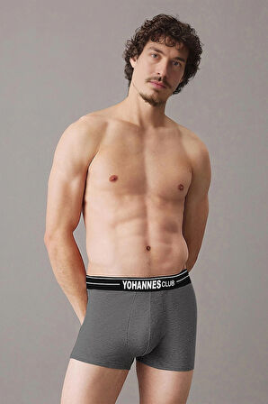 Yohannes Club, Erkek Özel Seperatörlü Pamuklu Boxer, Renk Seçenekli, Tekli Paket