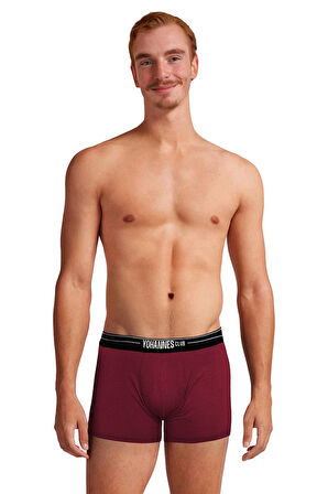 Yohannes Club, Erkek Özel Anatomik Pamuklu Boxer, Renk Seçenekli, Tekli Paket