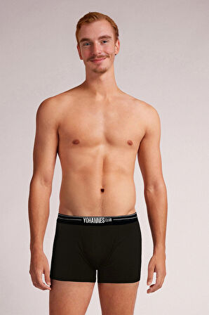 Yohannes Club, Erkek Özel Anatomik Pamuklu Boxer, Renk Seçenekli, Tekli Paket