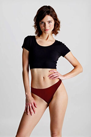 Yohannes Club, Kadın, Pamuklu Basic Bikini Külot, 5'li Paket, Çok Renkli