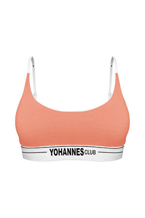 Yohannes Club, Kadın Pamuklu Bralet Sütyen, Renk seçenekli, Tekli Paket