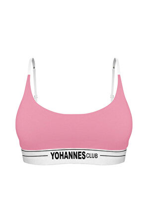 Yohannes Club, Kadın Pamuklu Bralet Sütyen, Renk seçenekli, Tekli Paket