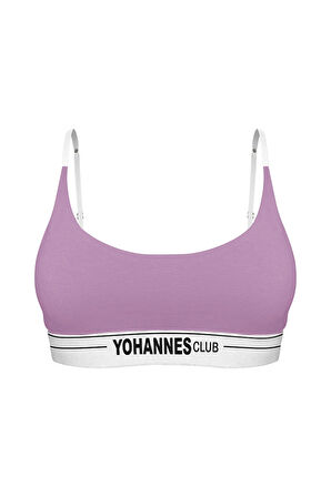 Yohannes Club, Kadın Pamuklu Bralet Sütyen, Renk seçenekli, Tekli Paket