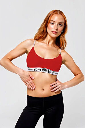 Yohannes Club, Kadın Pamuklu Bralet Sütyen, Renk seçenekli, Tekli Paket