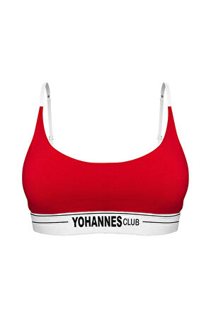 Yohannes Club, Kadın Pamuklu Bralet Sütyen, Renk seçenekli, Tekli Paket