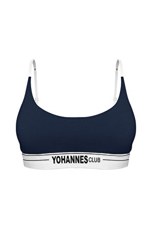 Yohannes Club, Kadın Pamuklu Bralet Sütyen, Renk seçenekli, Tekli Paket