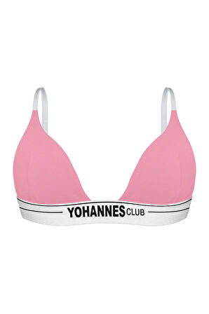 Yohannes Club, Kadın Pamuklu Üçgen Sütyen, Renk Seçenekli, Tekli Paket