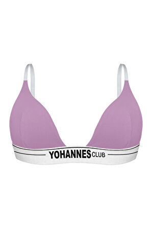 Yohannes Club, Kadın Pamuklu Üçgen Sütyen, Renk Seçenekli, Tekli Paket