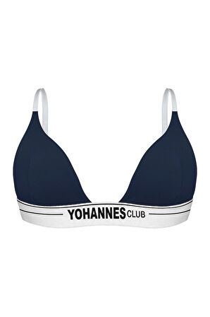 Yohannes Club, Kadın Pamuklu Üçgen Sütyen, Renk Seçenekli, Tekli Paket