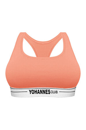 Yohannes Club, Kadın Pamuklu Büstiyer Sütyen, Renk Seçenekli, Tekli Paket