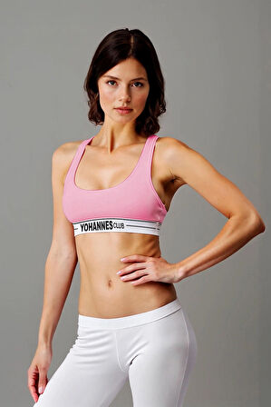 Yohannes Club, Kadın Pamuklu Büstiyer Sütyen, Renk Seçenekli, Tekli Paket