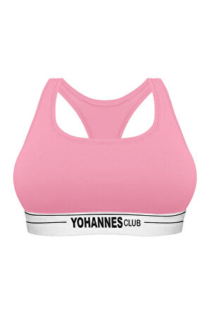 Yohannes Club, Kadın Pamuklu Büstiyer Sütyen, Renk Seçenekli, Tekli Paket