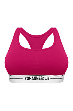 Yohannes Club, Kadın Pamuklu Büstiyer Sütyen, Renk Seçenekli, Tekli Paket